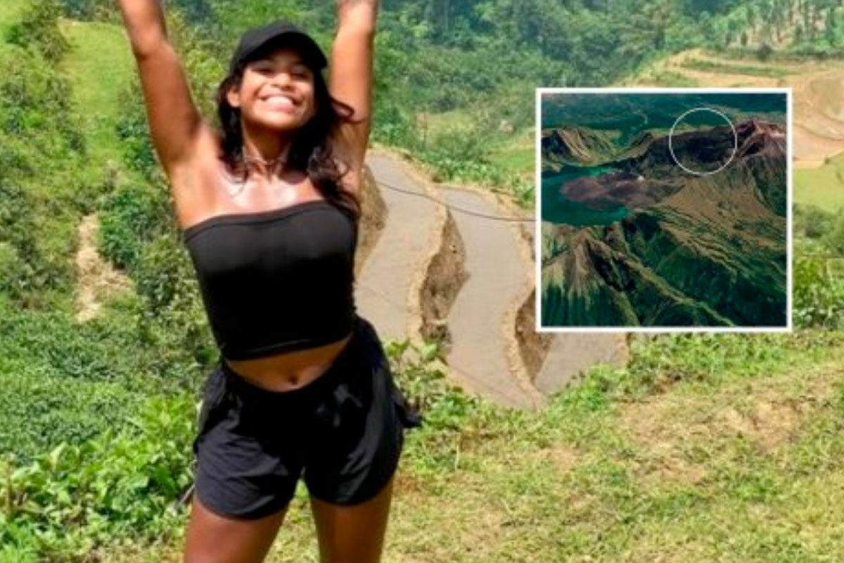 Brasileira Cai em Vulcão na Indonesia