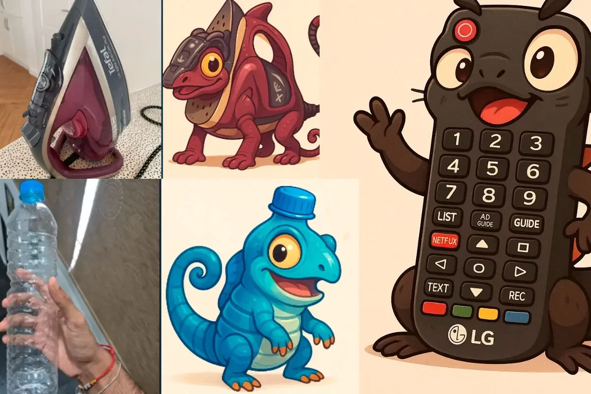 Pokémon de objetos con Chatgpt