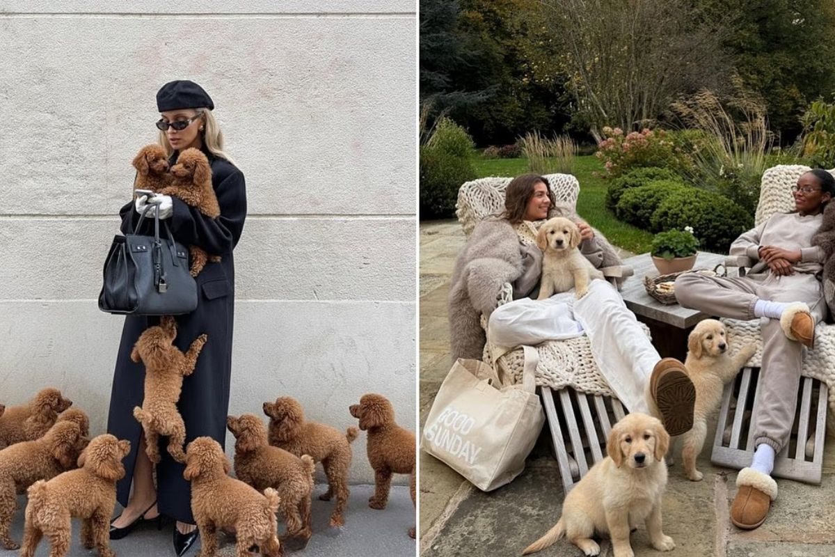 Influencers y animales creados con IA