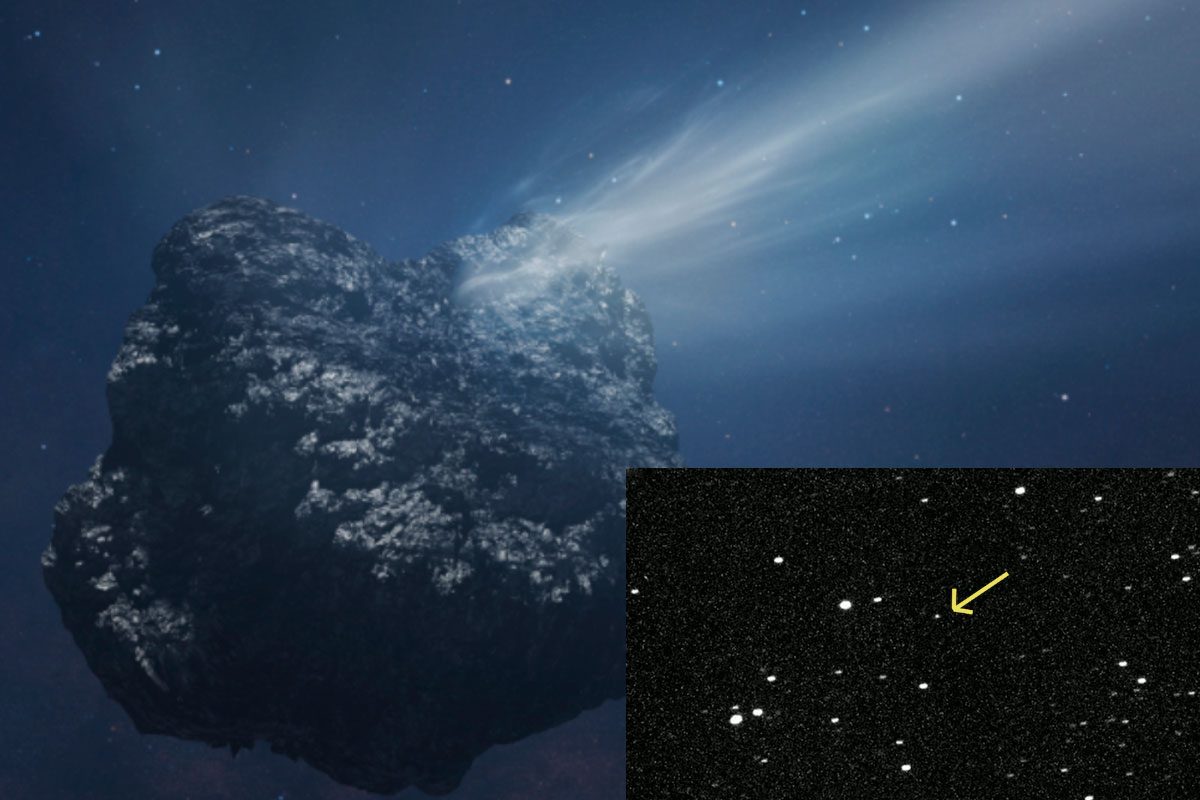 Nasa detecta cometa interestelar 3I/ATLAS