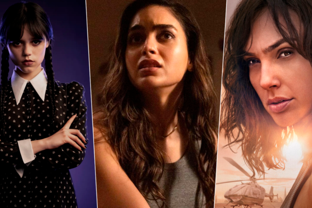 Jenna Ortega, Melissa Barrera, Gal Gadot