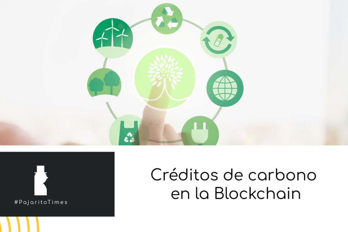 créditos de carbono en la blockchain