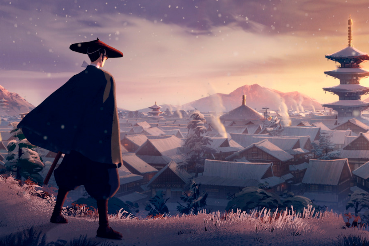 anime Blue Eye Samurai - Netflix