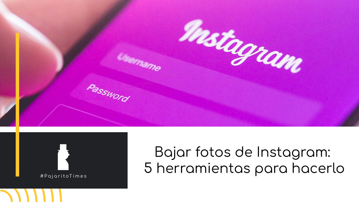 bajar fotos de instagram