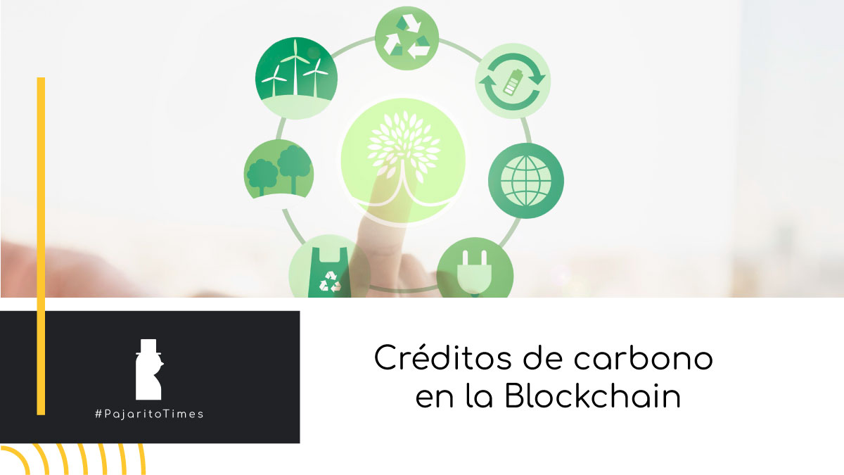 créditos de carbono en la blockchain
