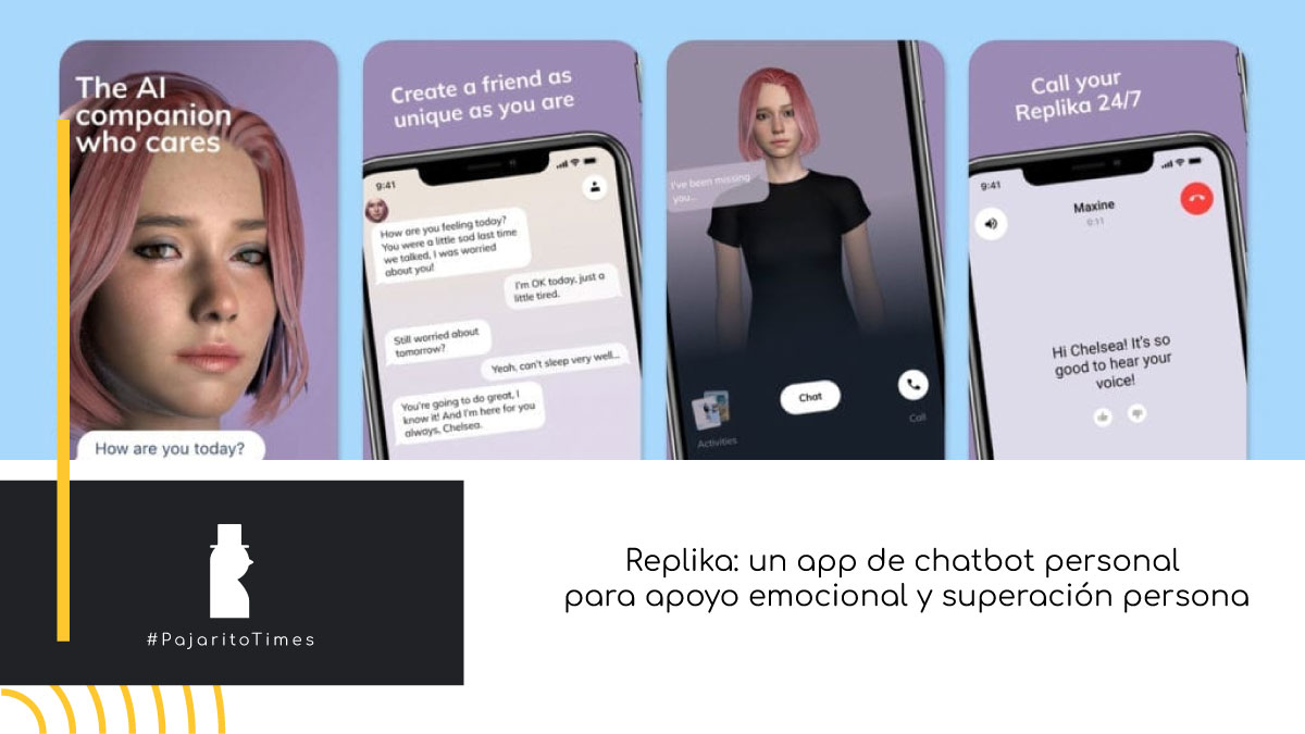 replika app chatbot ia