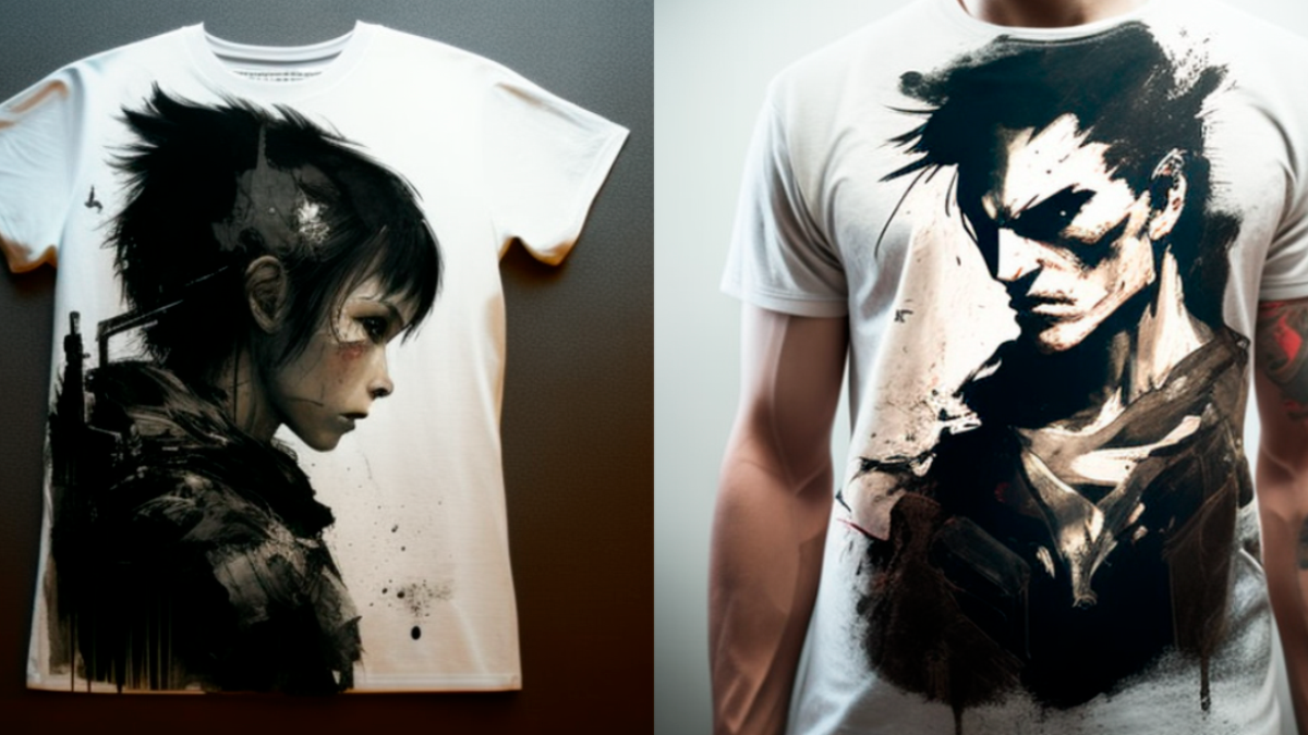 Crea un negocio de camisetas estampadas con Midjourney