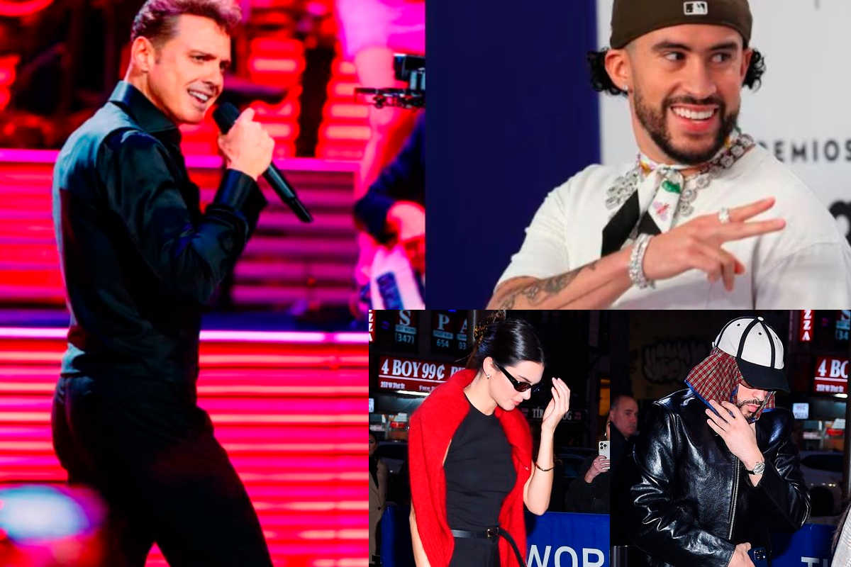 Bad Bunny en show de Luis Miguel