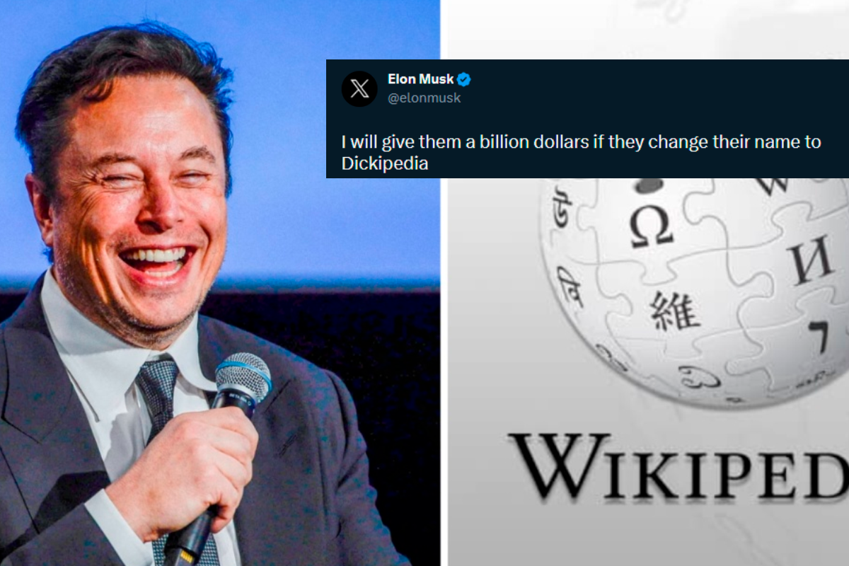 Elon Musk Wikipedia “Dickipedia”