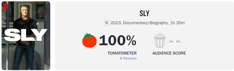 'Sly' en Rotten Tomatoes