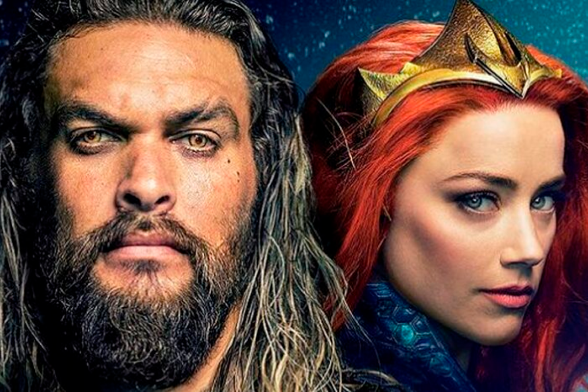 Jason Momoa y Amber Heard - Aquaman 2