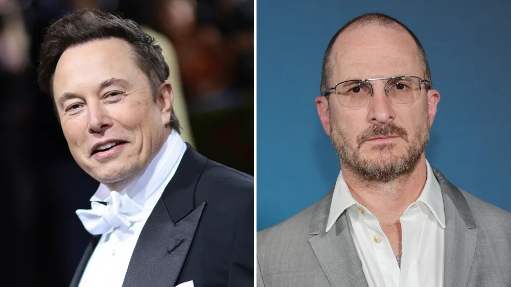 Elon Musk y Darren Aronofsky