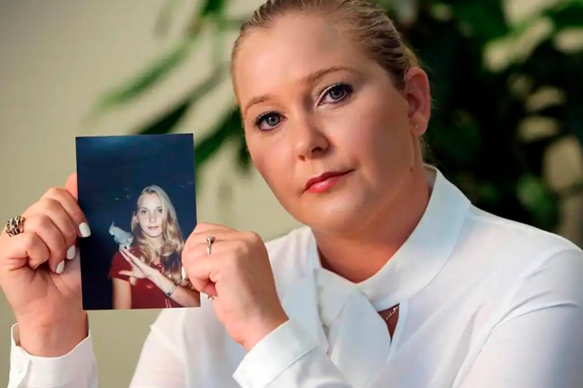 Virginia Giuffre victima Jeffrey Epstein