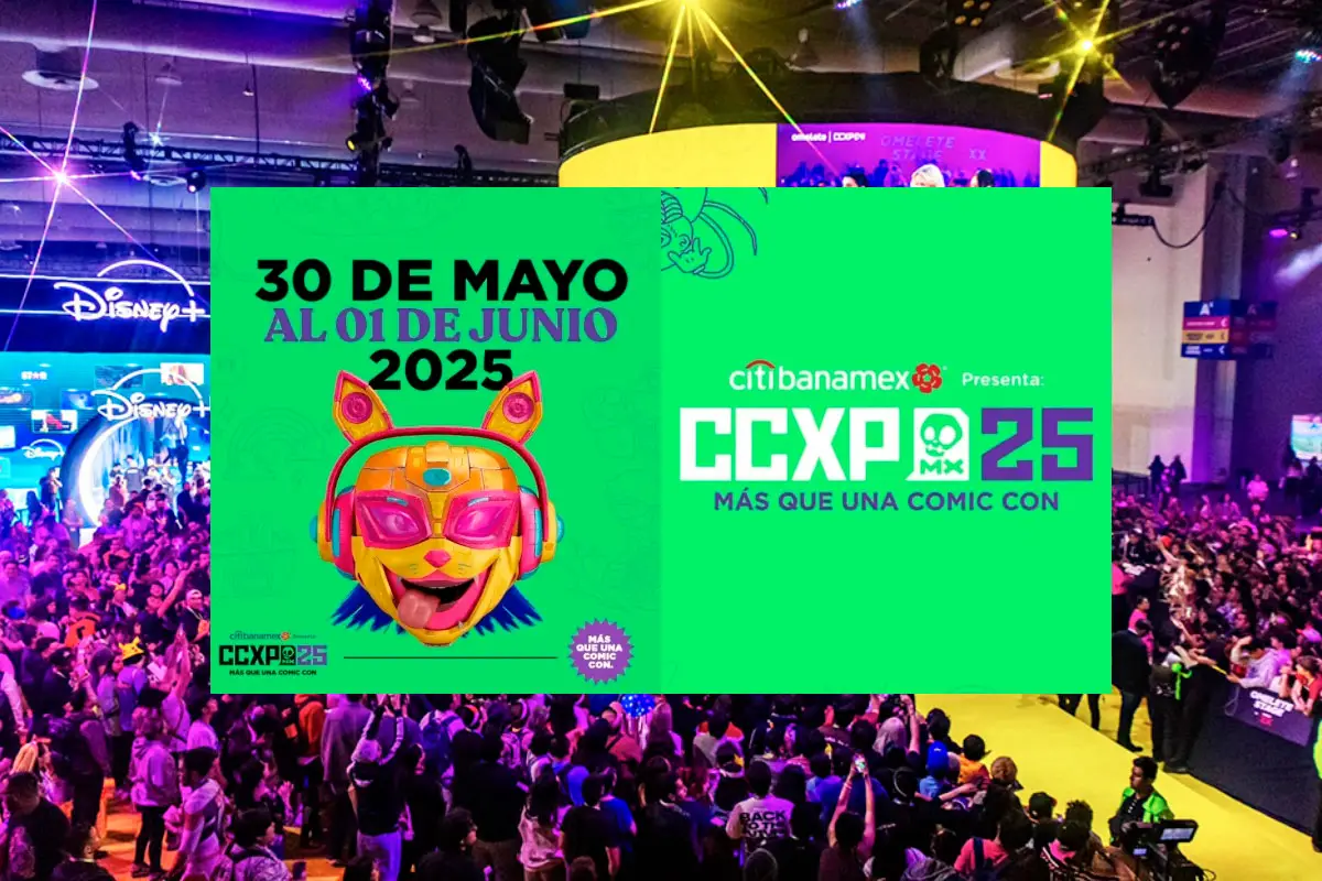 CCXP 2025 en la Ciudad de México fechas lugar y elenco