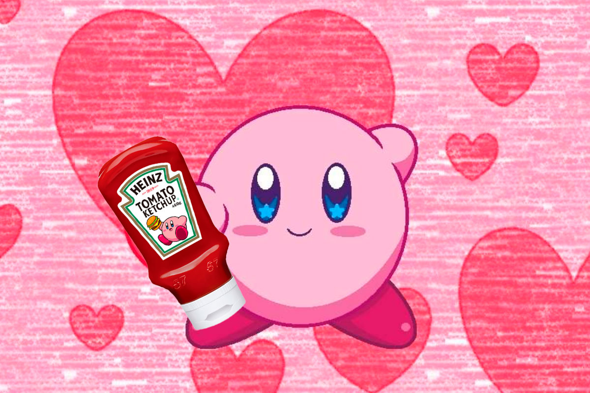 Botellas de ketchup Kirby Heinz edición limitada
