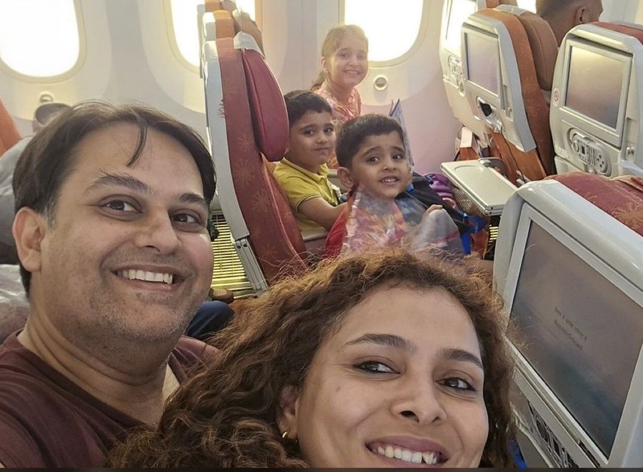 Pratik Joshi selfie Air India tragedia