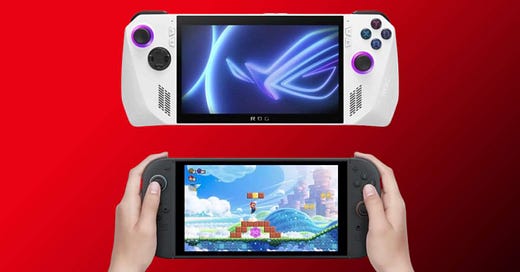 ROG Xbox Ally vs Nintendo Switch 2