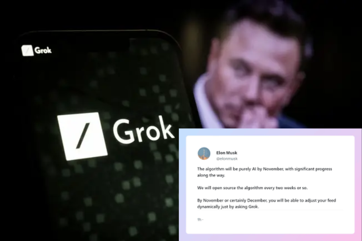 Elon Musk Transforma el Feed de X con IA de Grok