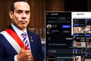 José Jerí presidente Peruano Enredado en Denuncia de Violación y un Vergonzoso Rastro de Cuentas Adultas en IG