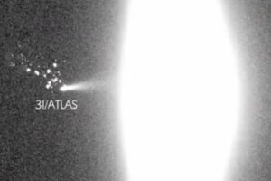 aceleración no gravitacional del 3I/ATLAS