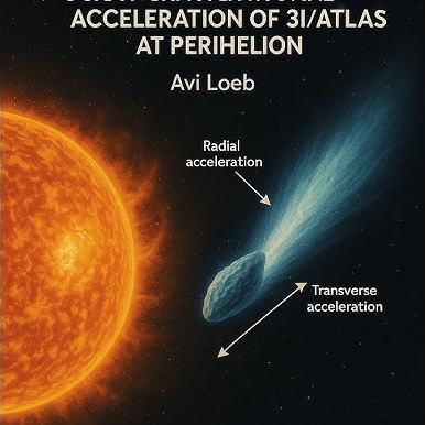 aceleración no gravitacional del 3I/ATLAS