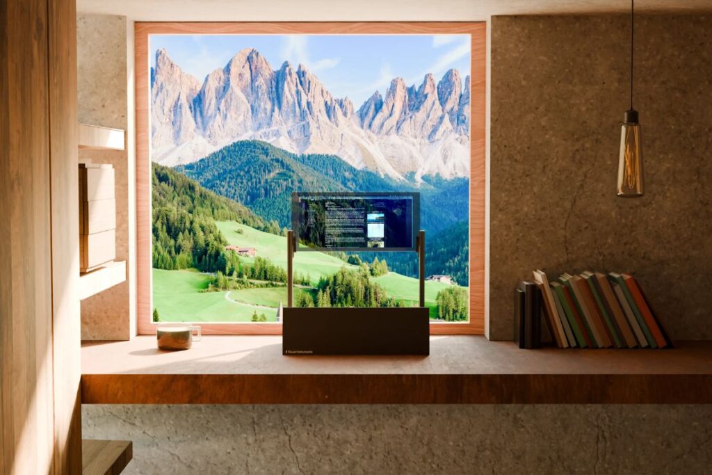 la primer pantalla transparente phantom